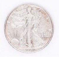 Coin 1941-S Walking Liberty Half In Choice