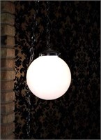 Hanging Lamp Round Bulb Globe