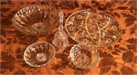 Misc. Lot of Pressed Glass