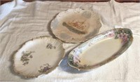 Lot of 3 Vintage Dishes