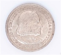 Coin 1893 Columbian Expo Half Dollar In GEM BU