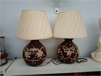 Vintage Table Lamps, matching set