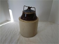 Antique Pickle Jug, measures 10 inches tall