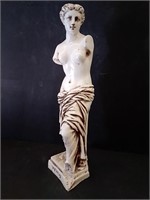 Venus Chalkware Statue, measures 15 inches tall
