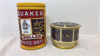 Two collectors tins