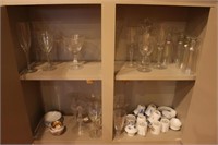 Glasses, Miniature Tea Set, Décor