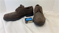 Men’s ‘Colorado’ size 8.5 shoes and Nubuck Block
