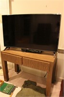 LG 49" UHD Flat Screen TV and Stand