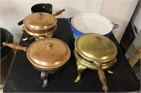Copper Pans, Nonstick Pan, Table, Misc.