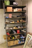 Metal Shelf, Gloves, Hardware, Lights, Misc