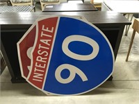 36 Inch I90 Sign