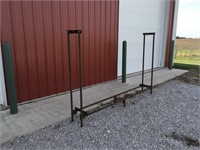 9ft Metal Firewood Rack