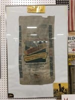 Vintage Dekalb Cloth Seed Sack