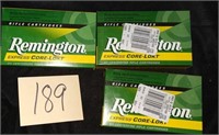 3 Boxes Remington 270 Winchester