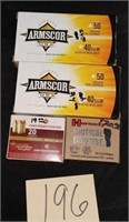4 Boxes Winchester 40 S&W