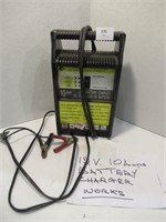 12V 10Amps Battery Charger - Works
