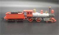 Bachmann village express 56 red and silver engine