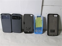 LOT ASSORTED PHONE CASES, CHARGERS