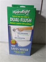 HYDRORIGHT WATER SAVER FOR TOILET