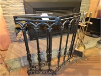 Fireplace Screen & Tools