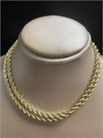 10kt Gold 20" Rope Chain
