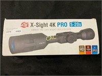 X-Sight 4K pro 5.20x Smart HD Day/Night Scope