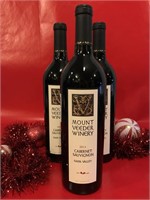 3 Bottles of Mount Veeder Winery 2011