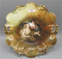 RS Prussia 10.5" ' The Cage" cake plate. RARE!