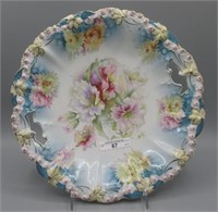 RSG Steeple 11" rosebud mold floral cake plate.