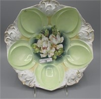 RS Prussia 10.5" floral dome mold bowl