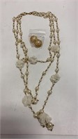 Vintage Costume Pearl Jewelry Set
