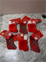 6 Brand New Mini Stockings