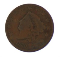 1830 Liberty Head Copper Large Cent