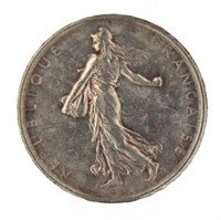 1963 Silver 5 Francs