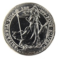 One Ounce - .999 Fine Silver Brittania