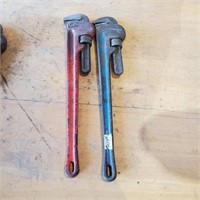 2-24" Ridgid Pipe Wrenches