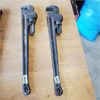 2-24" National Pipe Wrenches