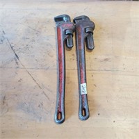 2-24" Ridgid Pipe Wrenches