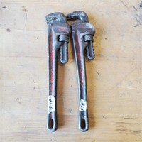 2-18" Ridgid Pipe Wrenches