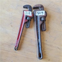 12",10" Pipe Wrenches