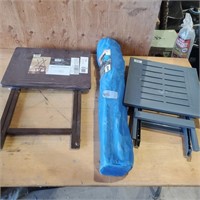 Camping Chair and Folding Tables