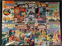 Vintage Marvel, DC & Archie Comic Lot - 10 Comics