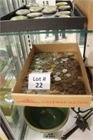 Assorted Foreign Coins & Tokens: