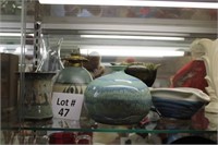 (5) pieces Art Pottery: