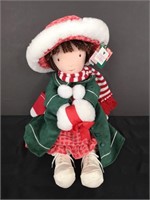 New with tags Holly Hobbie Christmas doll