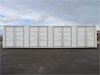 40' High Cube Container w/4 Side Doors