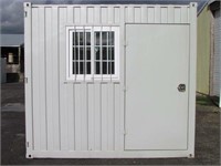 9' Container w/Side Door & Window