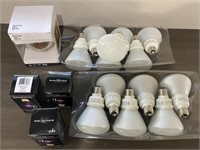 115 - BLACK LIGHT BULBS & WHITE LIGHT BULBS