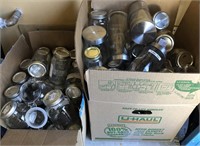 115 - BOXES OF MASON JARS