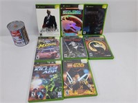8 jeux vidéos XBox dont Hitman 2 -